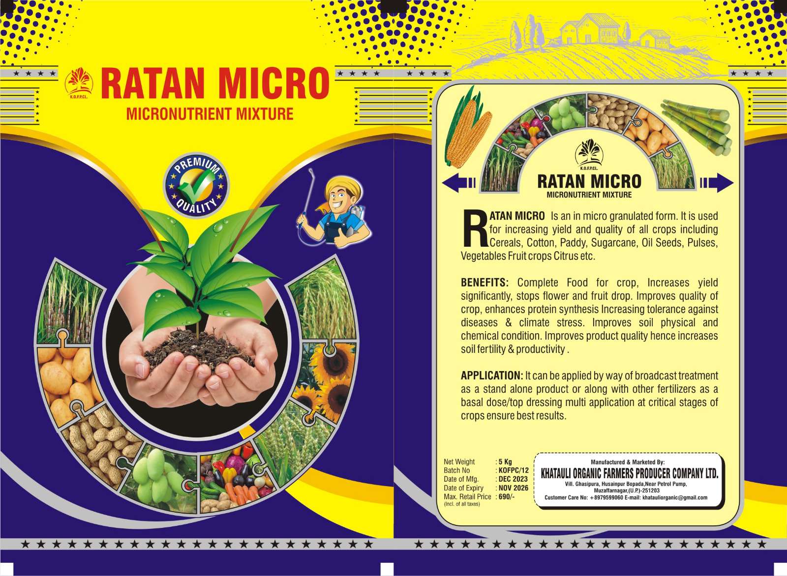 RATAN MICRO (MICRO-NUTRIENT MIXTURE)